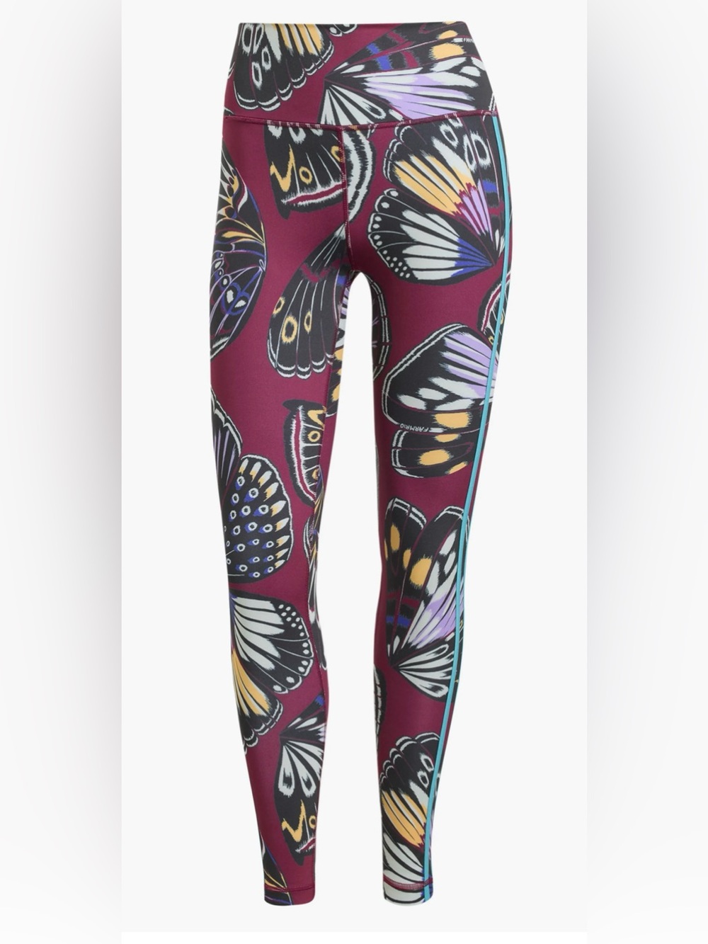 adidas FARM Rio Butterfly High Waist Leggings Size Small